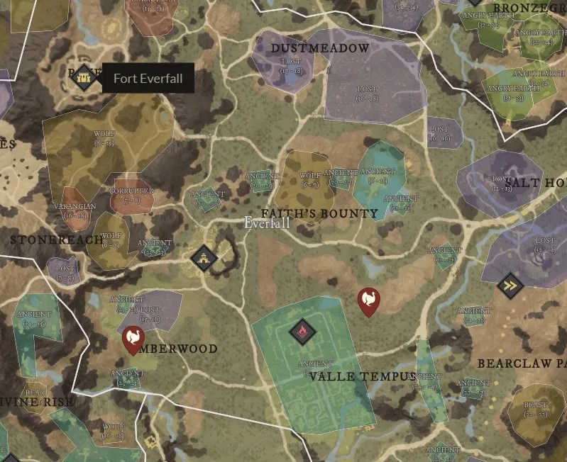 New World Giant Turkey "Turkulon" Locations