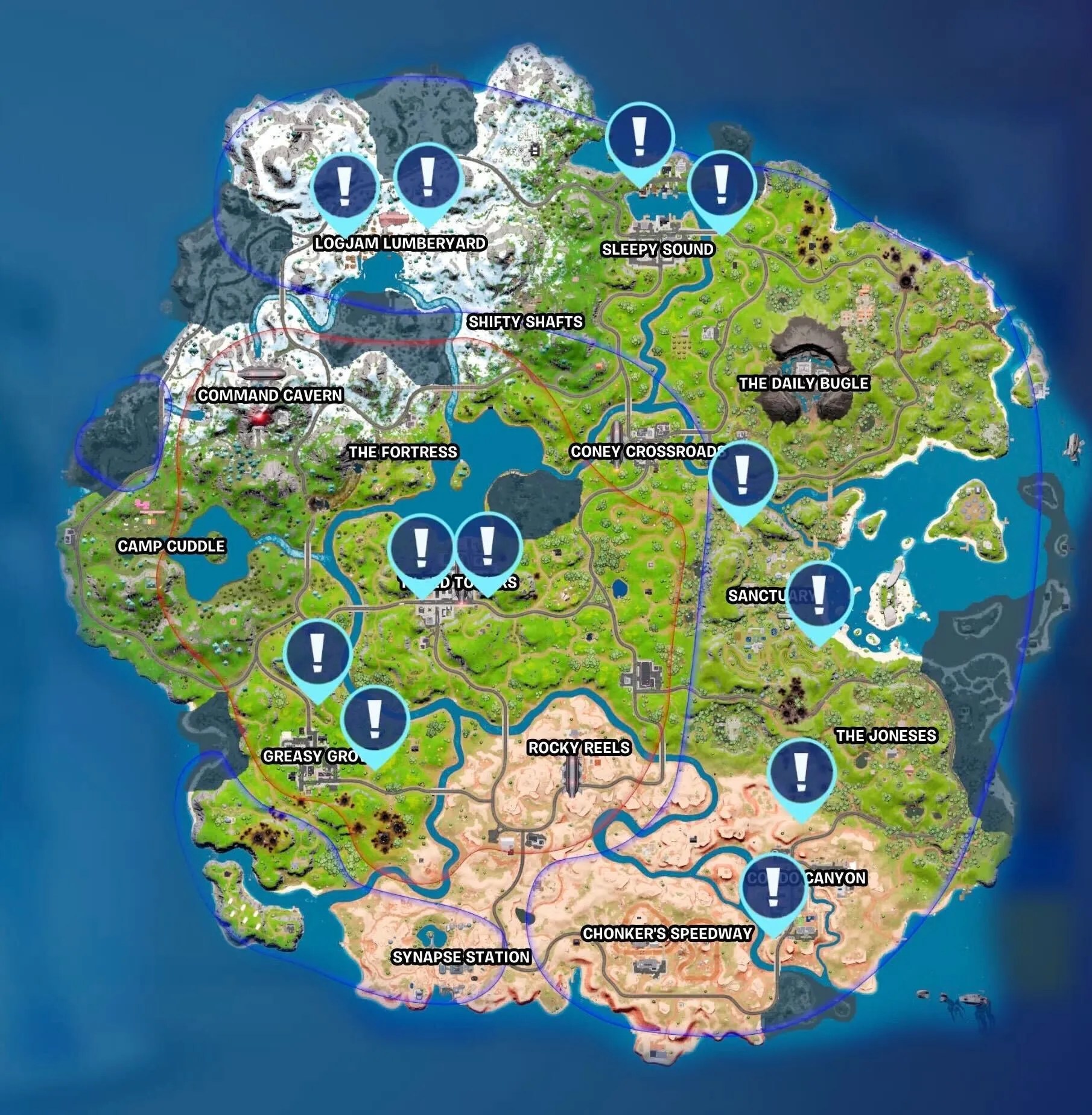 Fortnite Covert Ops How To Establish a Device Uplink In Zero Build