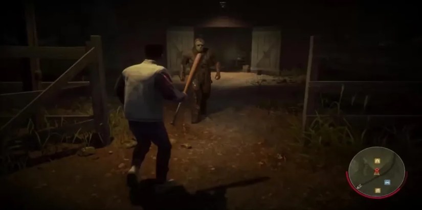 jason vorhees stalks towards the player