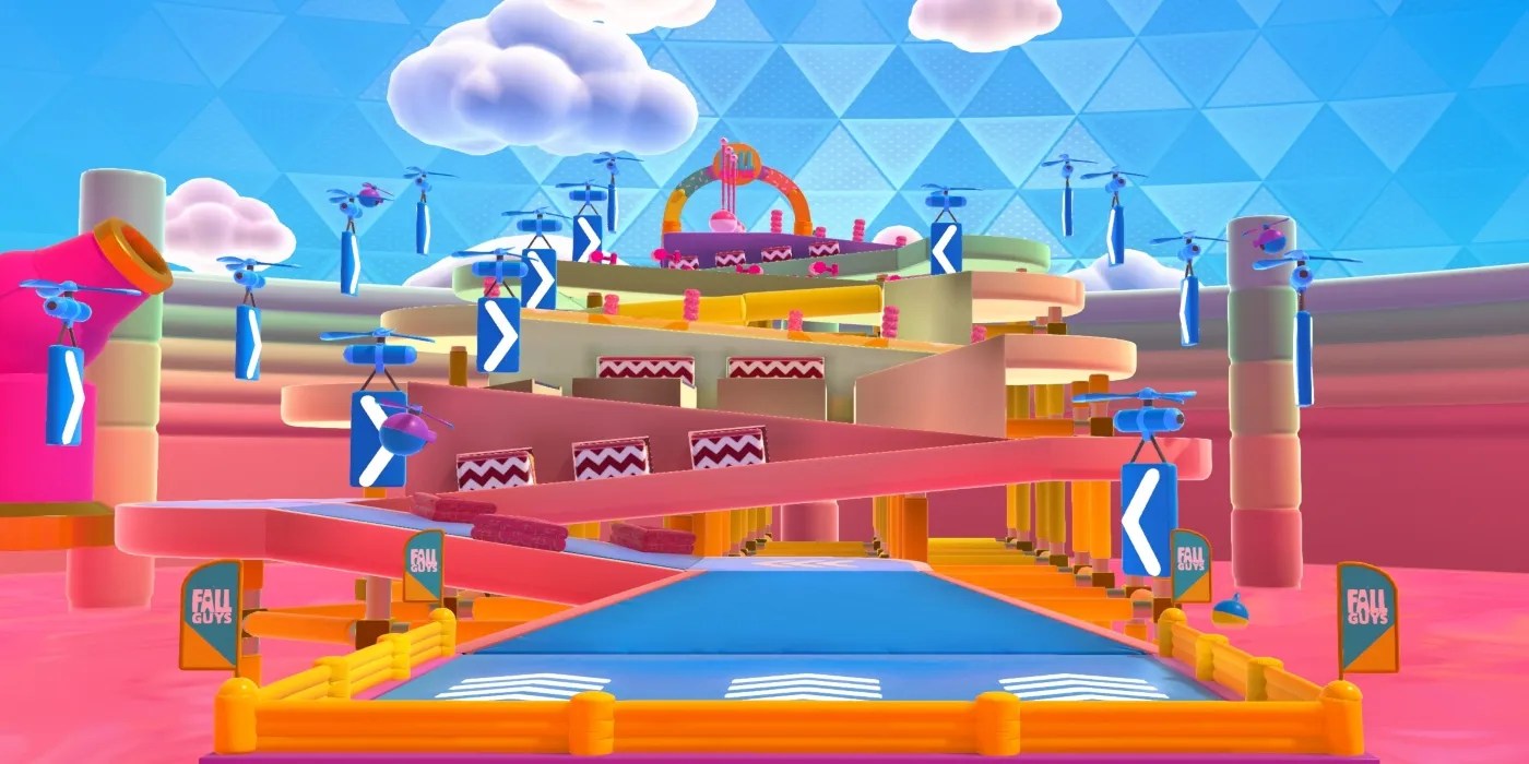 Fall Guys Players Are Optimizing Slime Climb Runs Game Rant