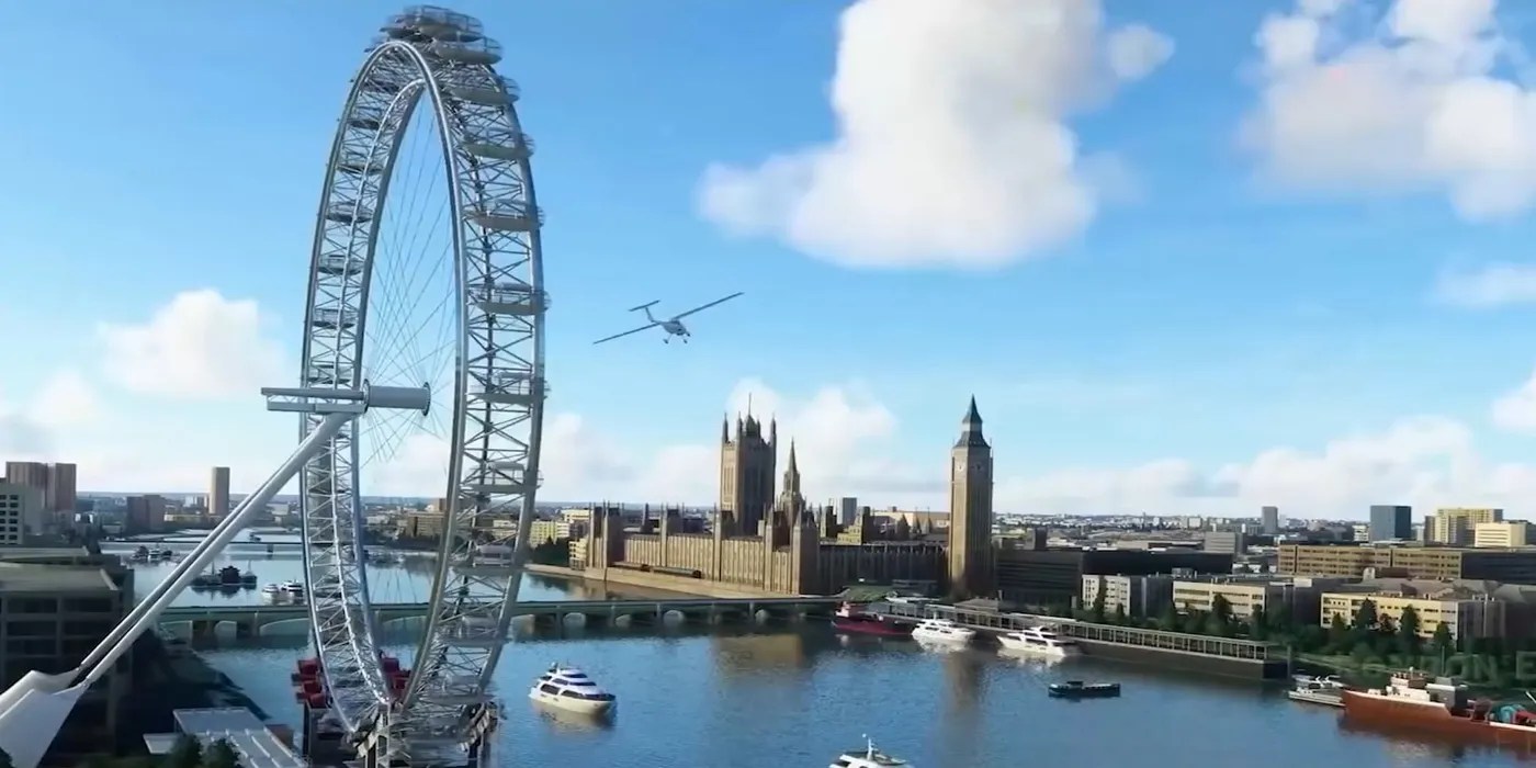 Microsoft Flight Simulator UK Update Delayed Game Rant