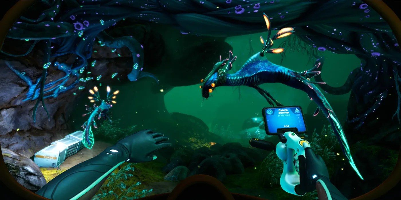 Subnautica Below Zero Where to Find Ribbon Plant Game Rant