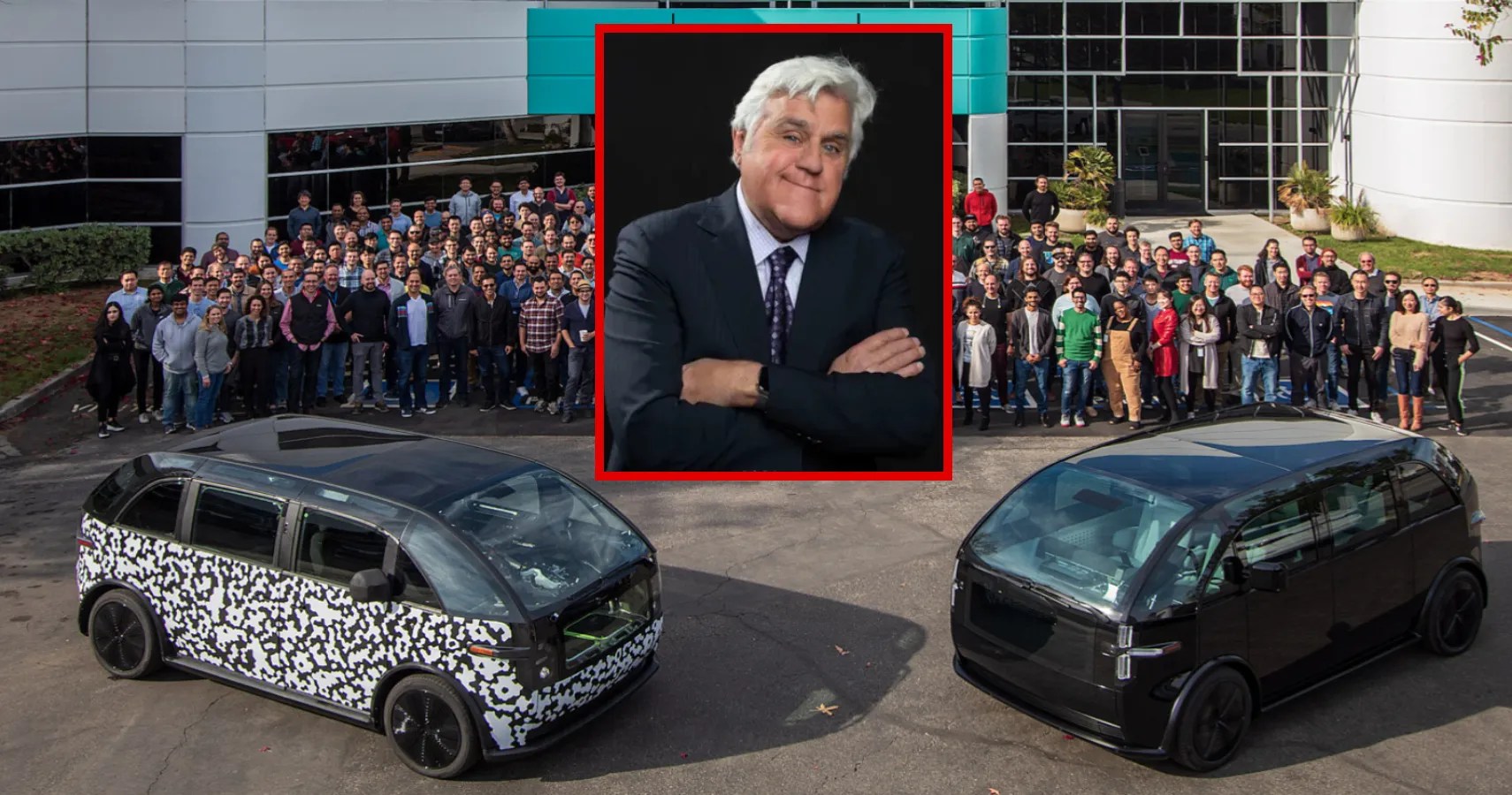 Jay Leno Drives First Vehicle From New StartUp Canoo
