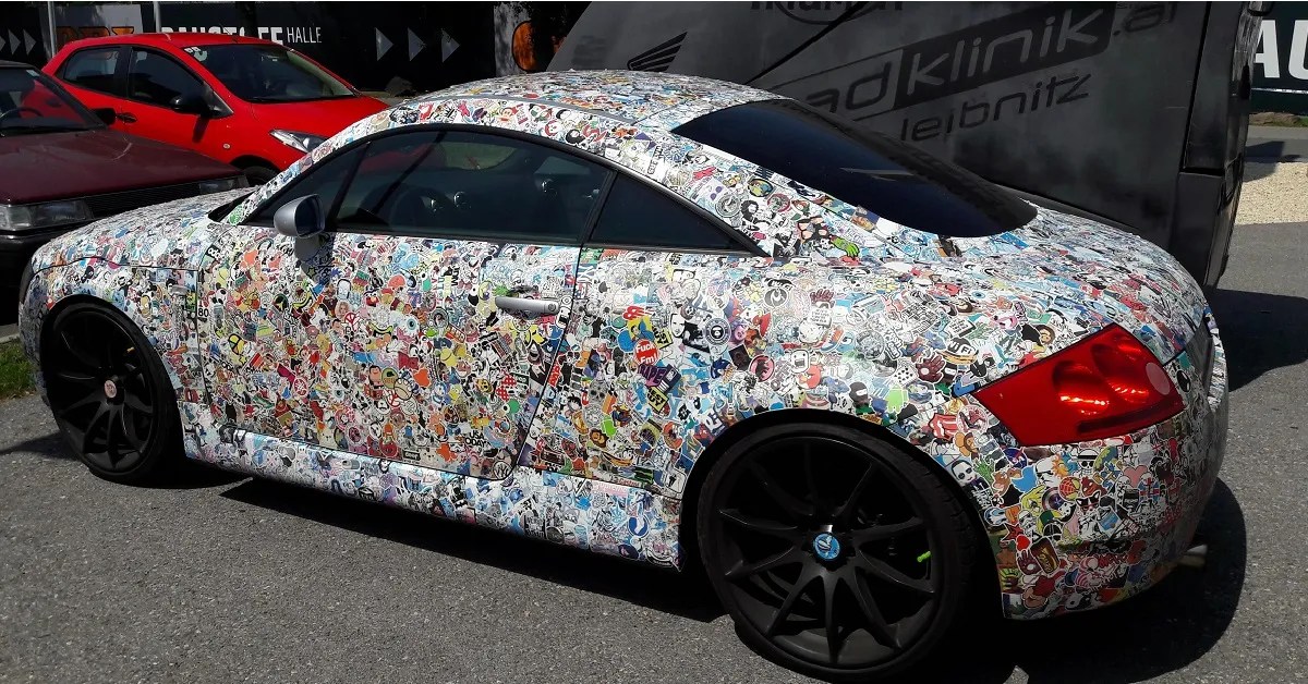 Sticker Bombing A Car Explained And Why We're Glad It's Illegal