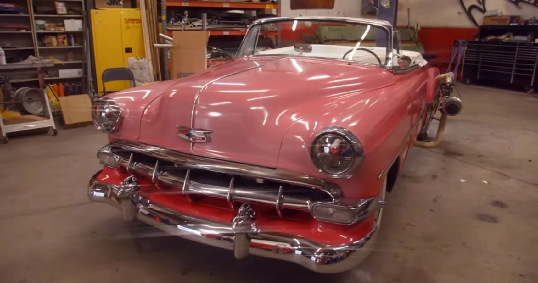 The Car Masters Crew Put A Hot Tub In A '54 Chevy Bel Air