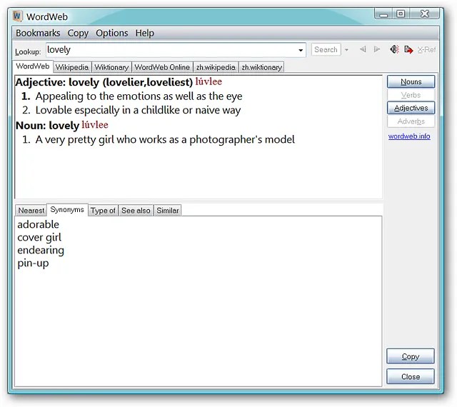 Enjoy OnDemand Dictionary & Thesaurus Power with Word