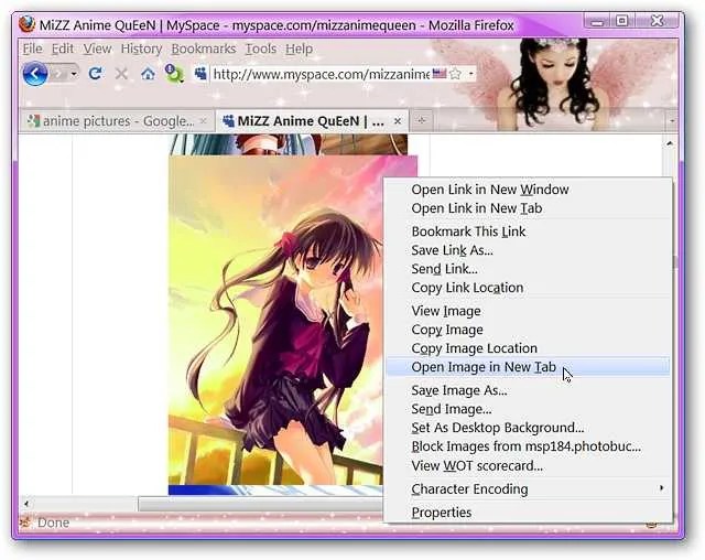 Open Images in New Tabs the Easy Way