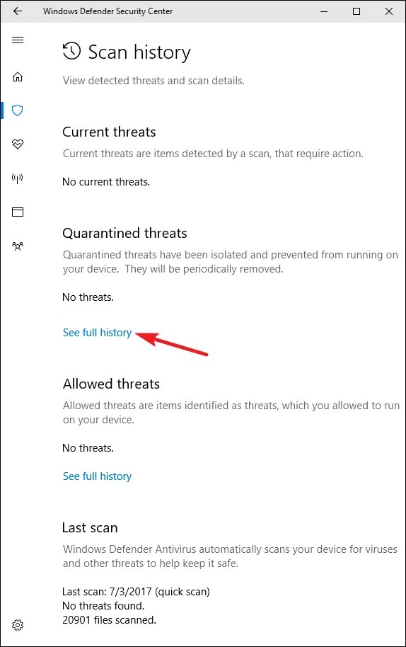 How to Use the Builtin Windows Defender Antivirus on Windows 10