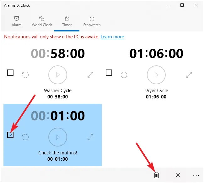How to Set Timers, Alarms, and Stopwatches in Windows 10