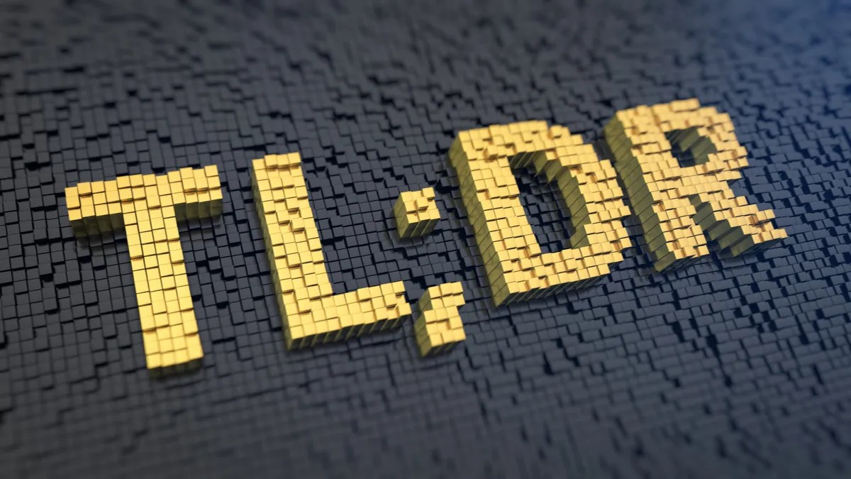 What Does "TLDR" Mean, and How Do You Use It?