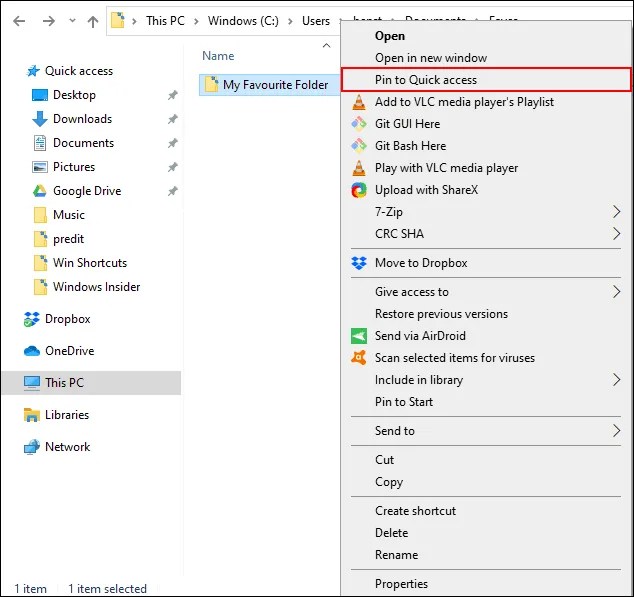 6 Ways to Bookmark Your Favorite Folders in Windows 10