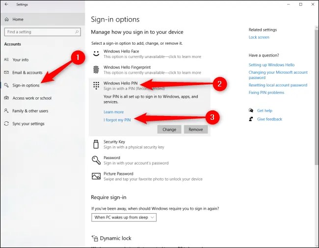 How to Reset Your Windows PIN If You It