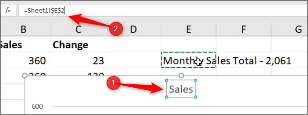 How to Use Cell Values for Excel Chart Labels
