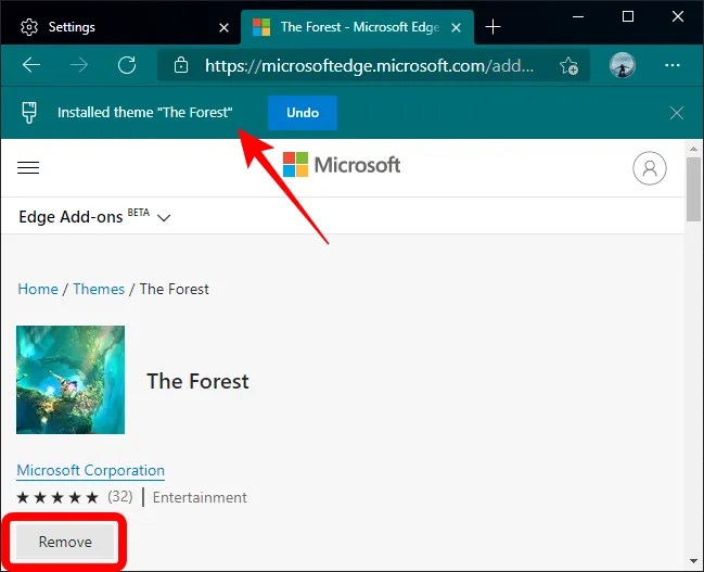 How to Add and Remove Themes in Microsoft Edge