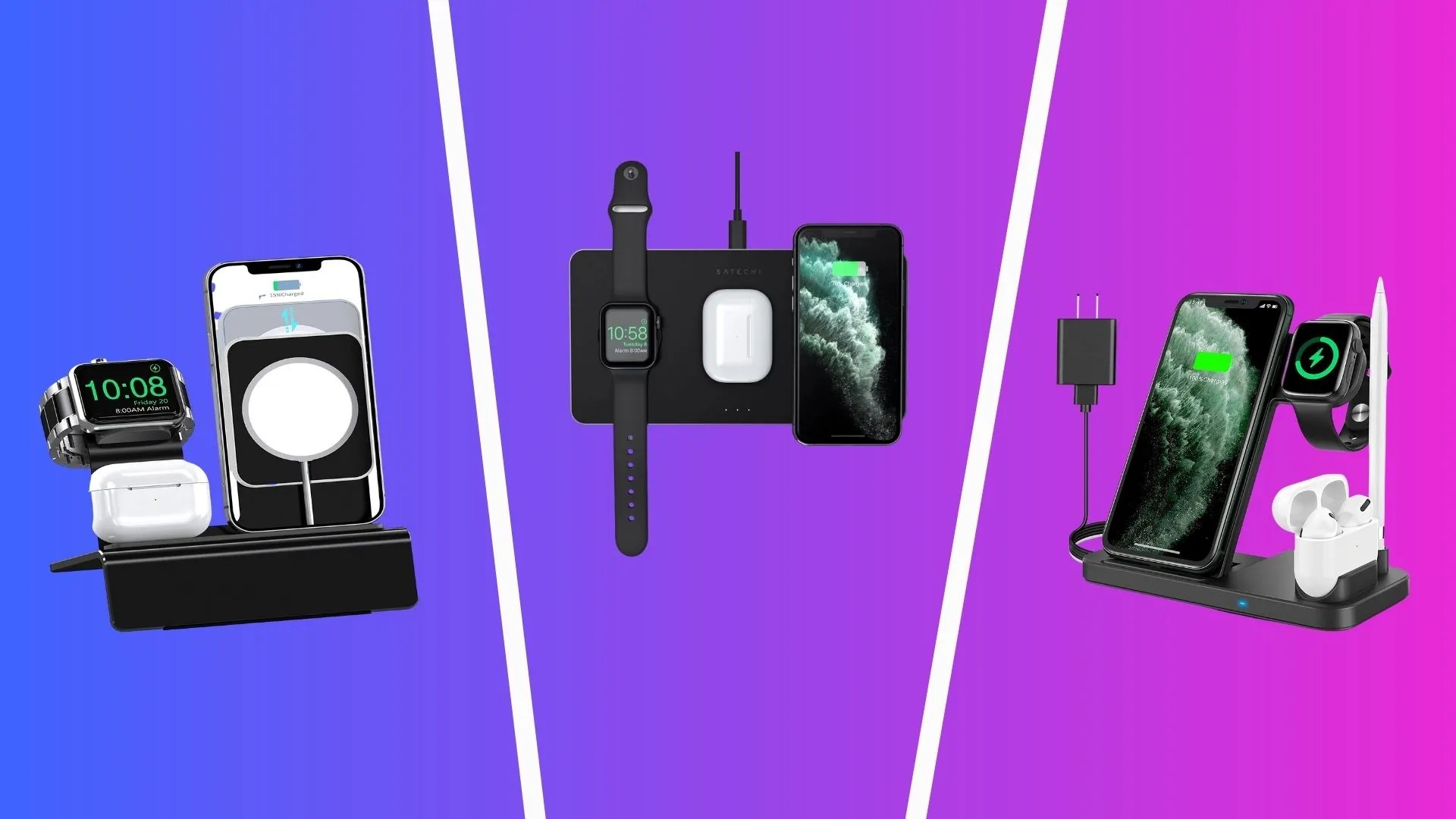 The 7 Best Charging Docks for Your iPhone, AirPods, and Apple Watch of 2021