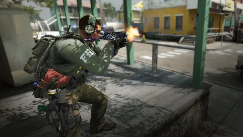 Competitive multiplayer shooter Counter-Strike: Global Offensive.