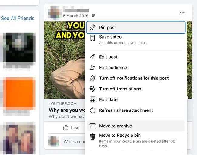 How to Archive Facebook Posts (without Deleting Them)