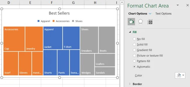 How to Create and Customize a Treemap Chart in Microsoft Excel