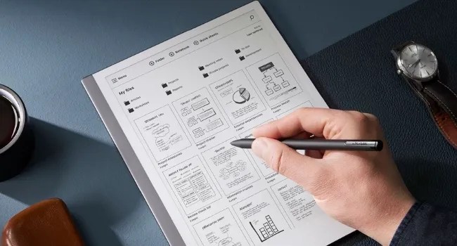 Writing on Remarkable Tablet