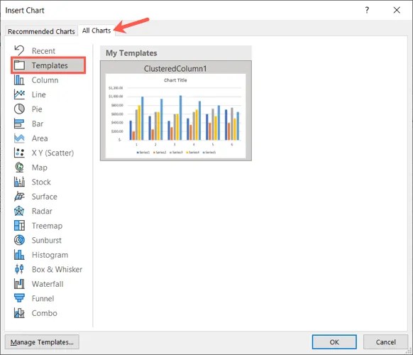 How to Create a Chart Template in Microsoft Excel