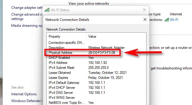 How to Find Your MAC Address on Windows 10 or 11