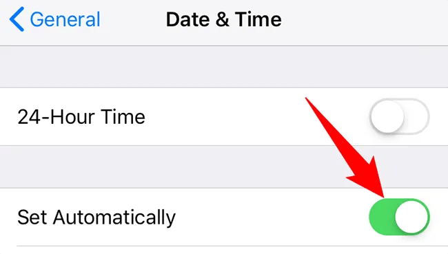 Disable &ldquo;Set Automatically.&quot;