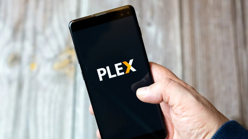 Plex running on a smartphone.