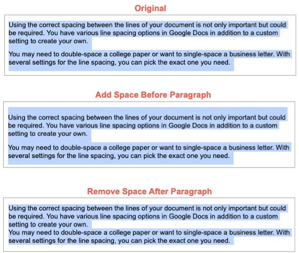 How to Change Line Spacing in Google Docs