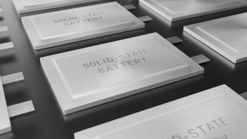 Concept rendering of a solid-state battery pack.