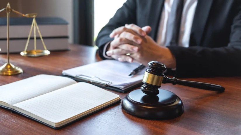A judge&rsquo;s gavel.