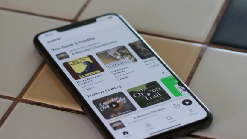 Audible on iPhone