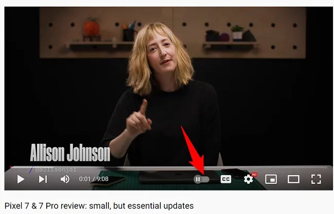 Select the autoplay toggle.
