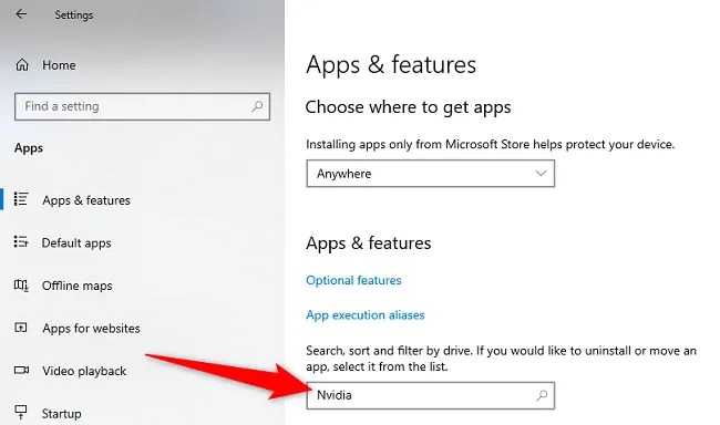 Find the display drivers.