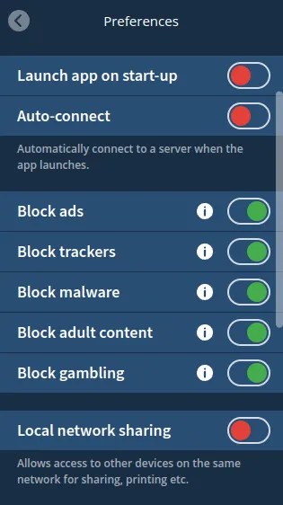 Mullvad blocking tech