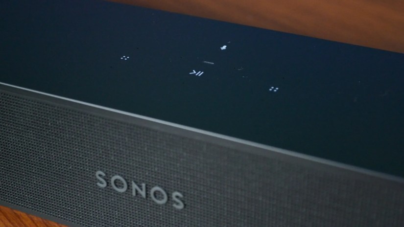 Sonos Beam capacitive controls