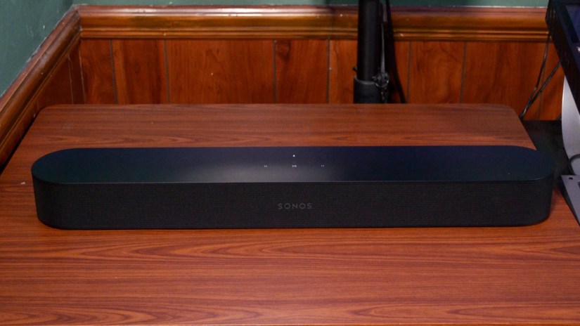 Sonos Beam on desk