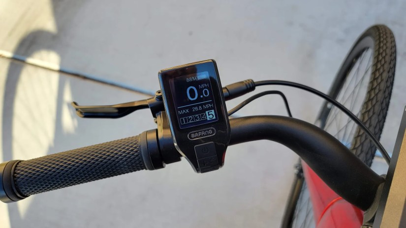 Superstrata ebike controller display