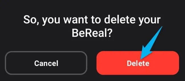 Select &ldquo;Delete.&quot;