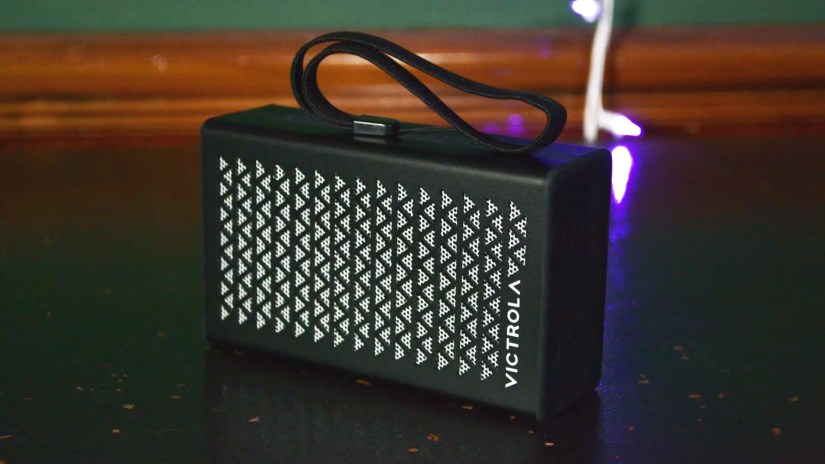 Victrola Music Edition 1 with wrist strap