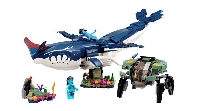 A LEGO Avatar model sits on a white background.