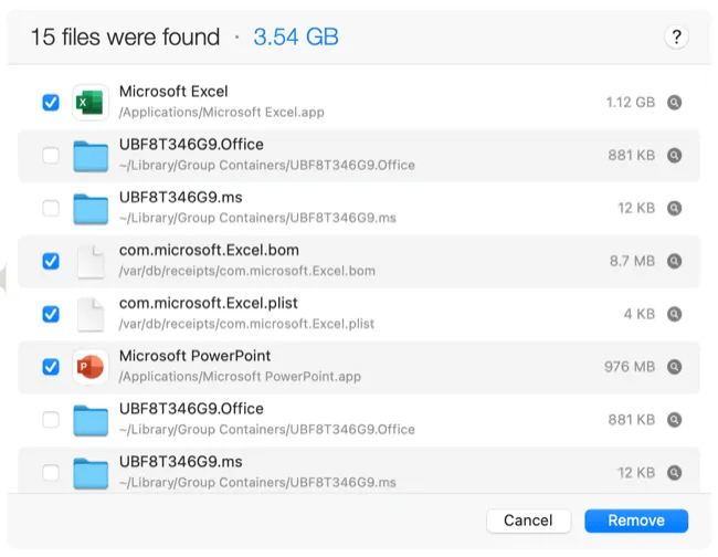 Delete all signs of an app with AppCleaner for Mac