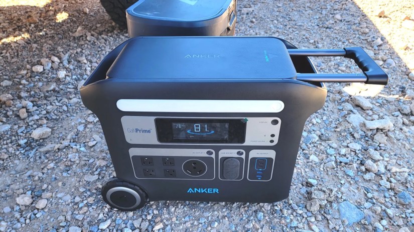 Anker 767 Power station on the ground.