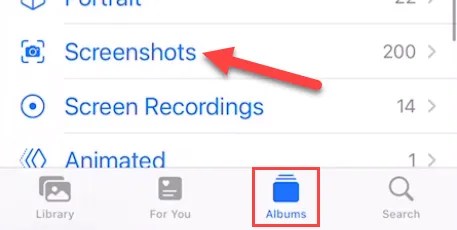 Go to &quot;Screenshots.&quot;