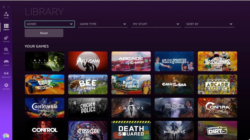 Amazon Luna library