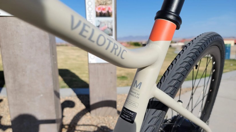 Velotric Thunder 1 logo and class rating