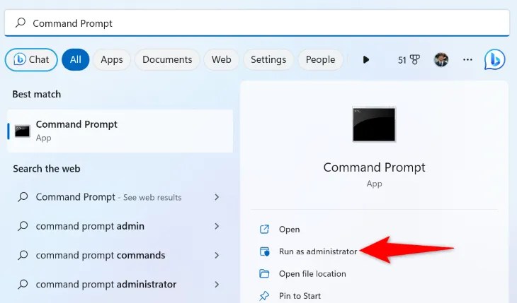 Click &ldquo;Run as Administrator.&quot;