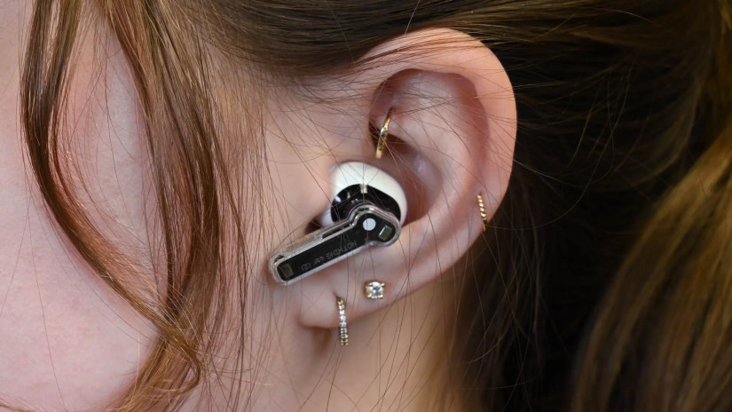 Nothing Ear 2 in an ear