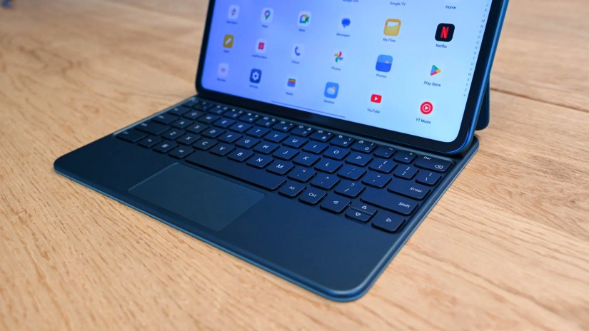 OnePlus Pad with Magnetic Keyboard cover.