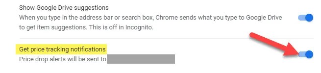 Toggle on notifications.