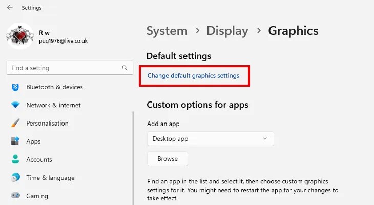 enabling hardware GPU scheduling